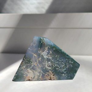 Moss agate freeform #5